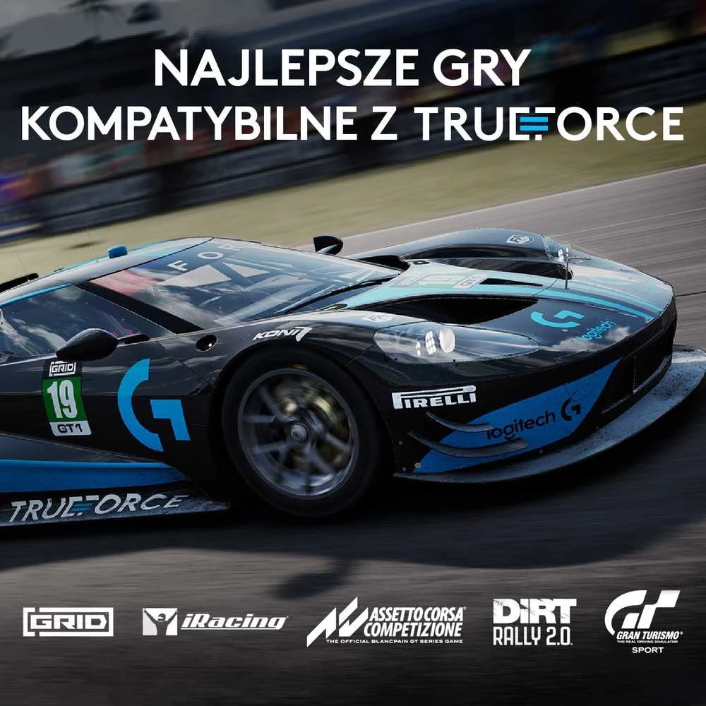 Logitech G923 TRUEFORCE simuliacinis lenktynių vairas su pedalais, skirtas Xbox Series X/S /Xbox One/PC