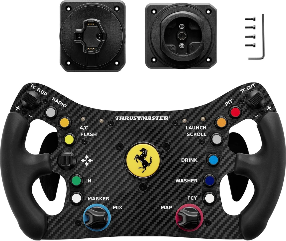 Žaidimų vairas Thrustmaster Ferrari 488 GT3 Wheel Add-On