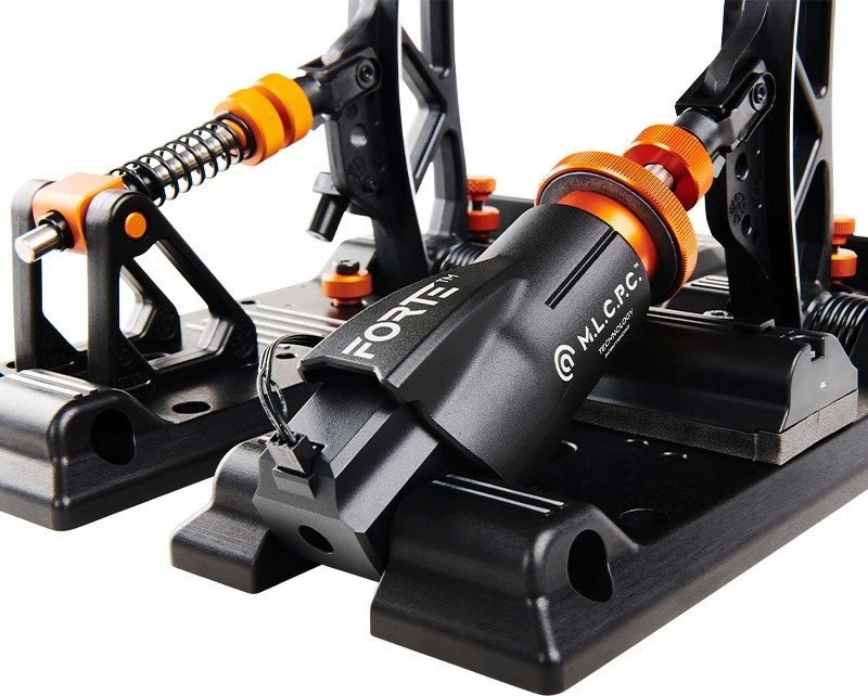 „Asetek SimSports Forte S Sim Racing“ akceleratoriaus ir stabdžių pedalas