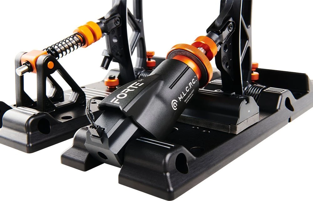 „Asetek SimSports Forte S Sim Racing“ akceleratoriaus ir stabdžių pedalas