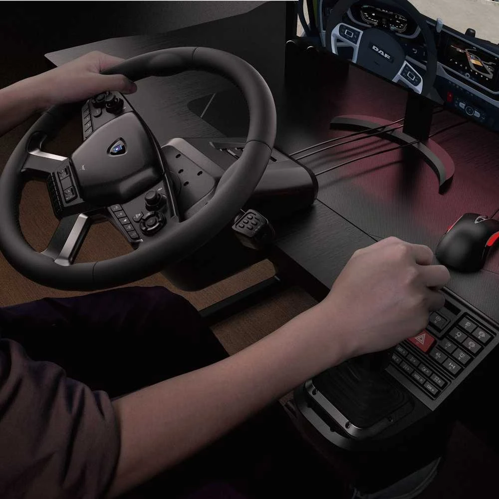 HORI PC jėgos grįžtamojo ryšio sunkvežimio valdymo sistema