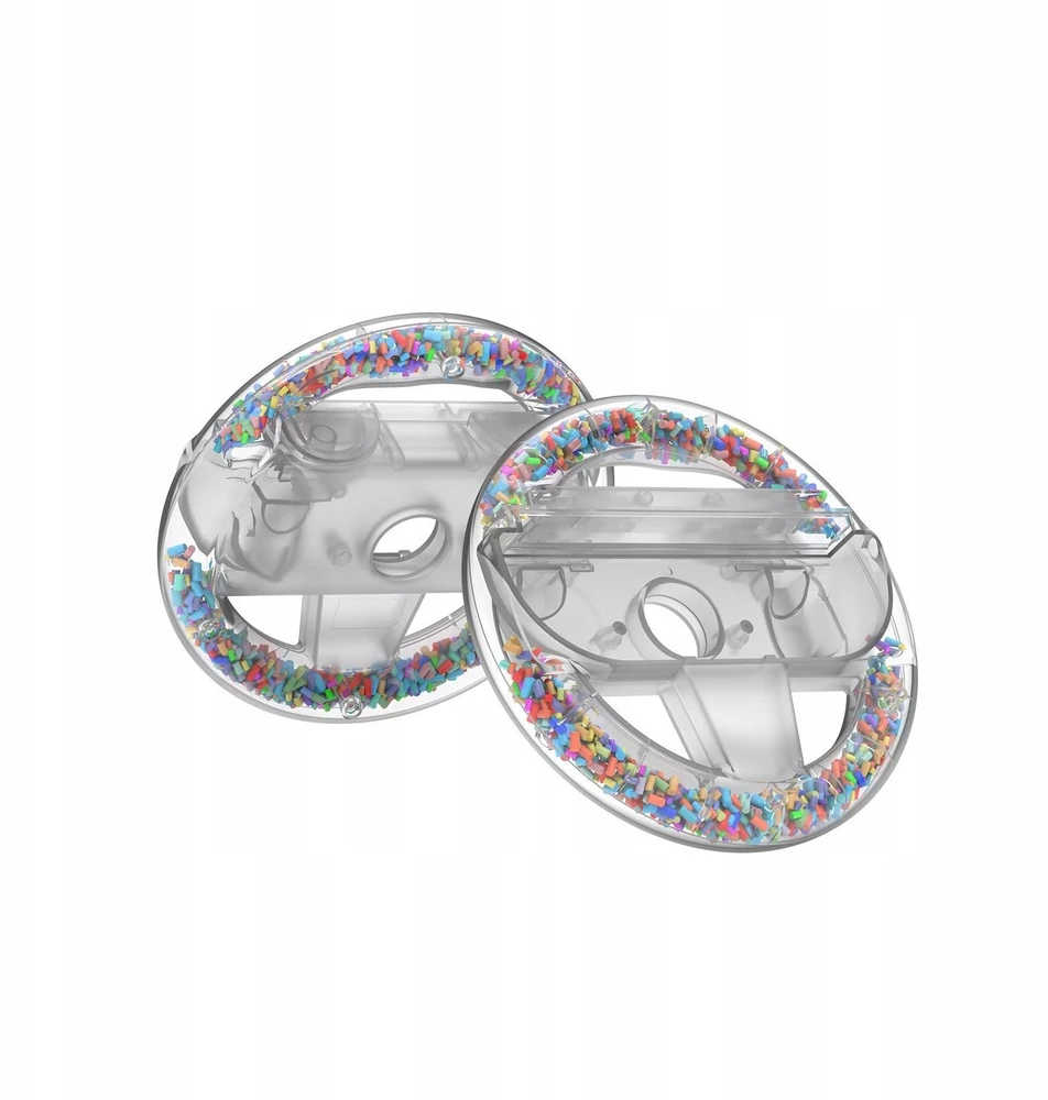 Vairas JYS 2x Vairas „Joy-Con“ skirtas „Nintendo Switch 2“ / Spalvotas Crystal Clear / / -ns2290-v2 (SB11933)