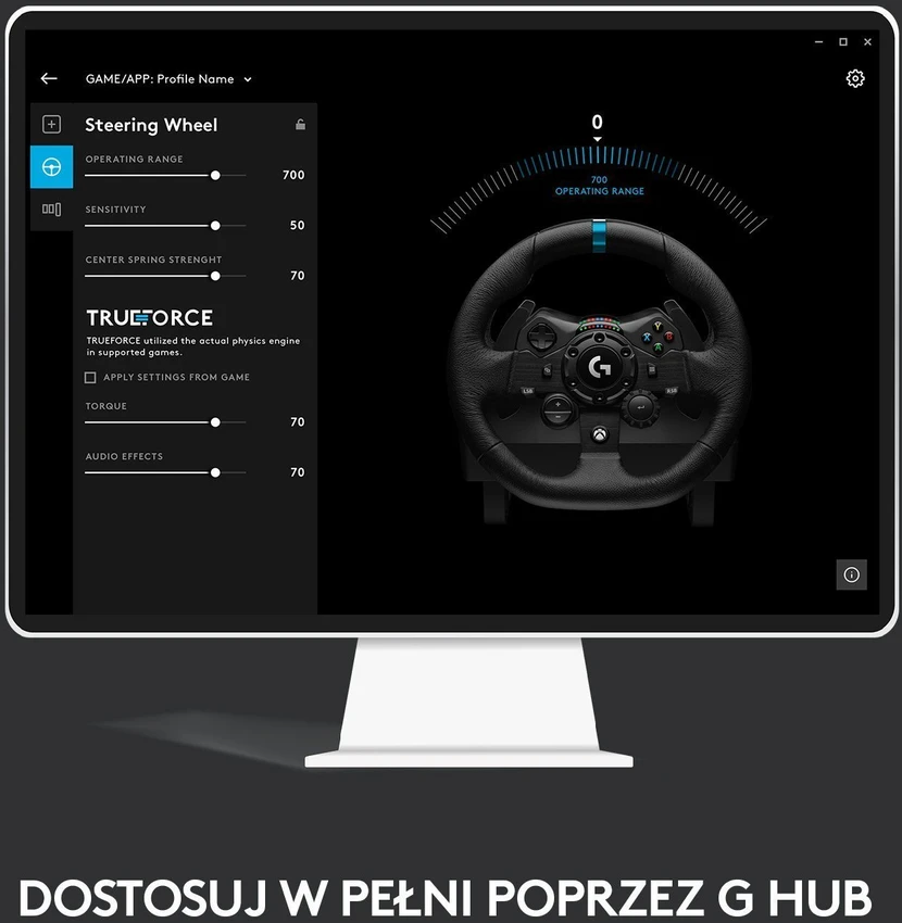Vairas Logitech G923 XBOX Series X S/XBOX One/PC (941-000158) + Pavarų perjungimo svirtis G29, G920 Driving Force (941-000130)