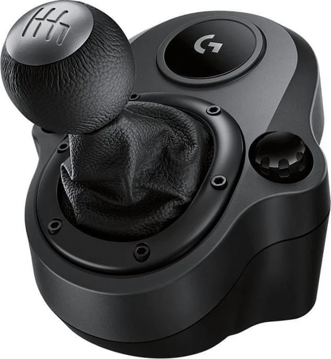 Vairas Logitech G923 XBOX Series X S/XBOX One/PC (941-000158) + Pavarų perjungimo svirtis G29, G920 Driving Force (941-000130)