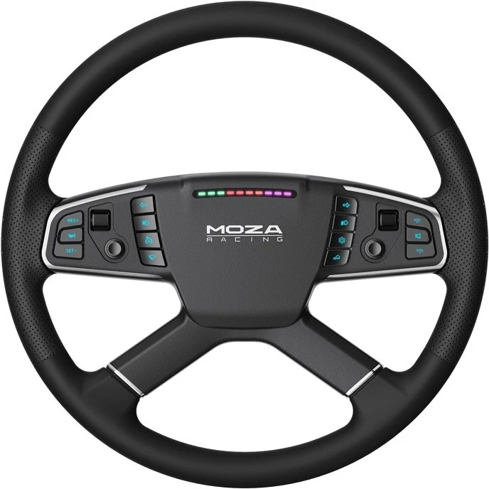 Žaidimų vairas Moza Racing RS071 Truck Driving Simulator Bundle – juodos spalvos