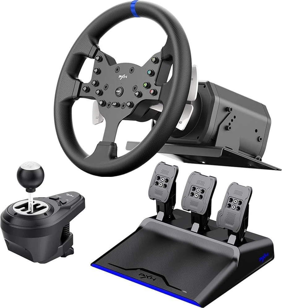 Žaidimų ratas PXN-V99 (PC / PS3 / PS4 / XBOX ONE / SWITCH)