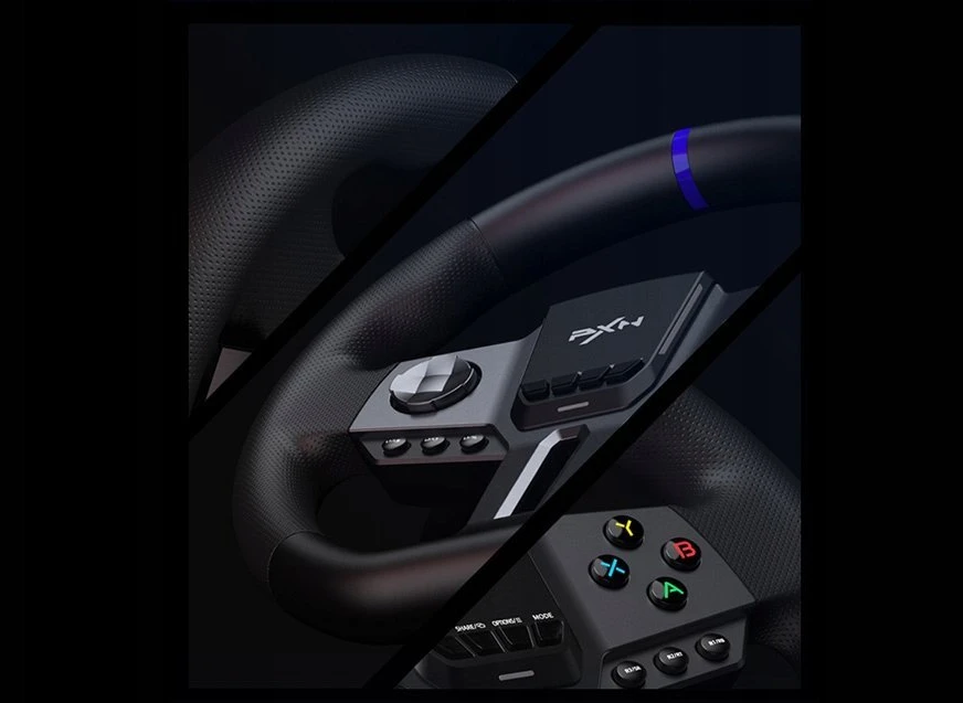 Žaidimų ratas PXN-V9Gen2 (PC / PS3 / PS4 / XBOX ONE / XBOX SERIES S&amp;X / SWITCH)