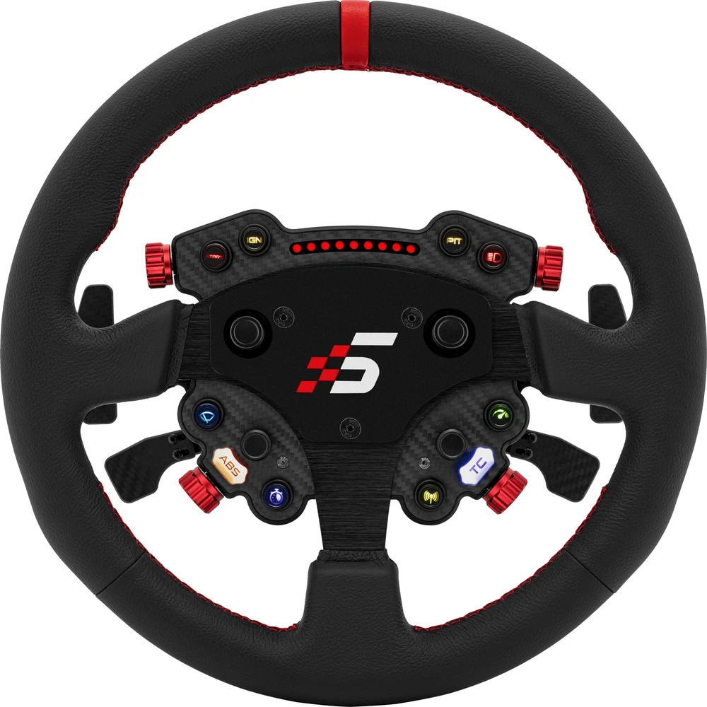SIMAGIC GT apvalus 330 mm vairas, GT Pro Hub(K), QR50, odinis, S207