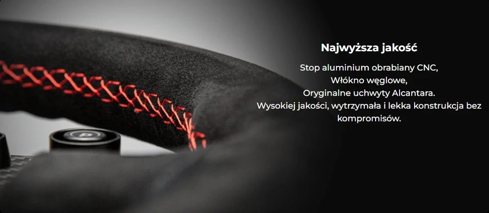 SIMAGIC GT1 apvalus vairas, 330 mm, pavarų perjungimo svirtys, QR70, odinis, S209