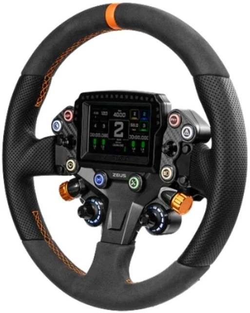 Vairas Simagic Zeus Sport Steering Wheel & MagicDash 4 Bundle, AirLink, all-in-one