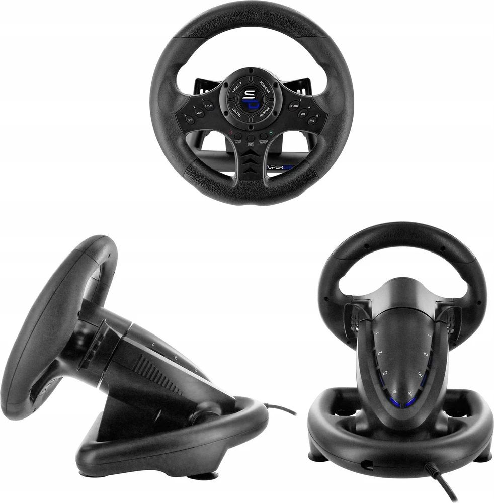 Subsonic Game Steering Wheel SV450 Juodas