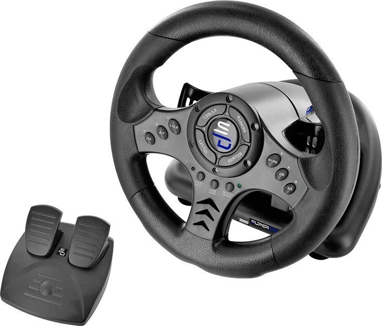 Subsonic Game Steering Wheel SV450 Juodas