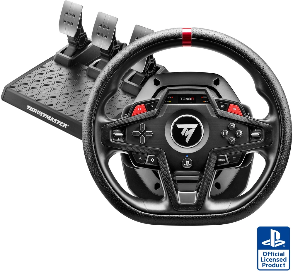 Žaidimų vairo rinkinys Thrustmaster Racing Wheel | T248R (vairo rinkinys + pedalų rinkinys) PS4 / PS5 / PC
