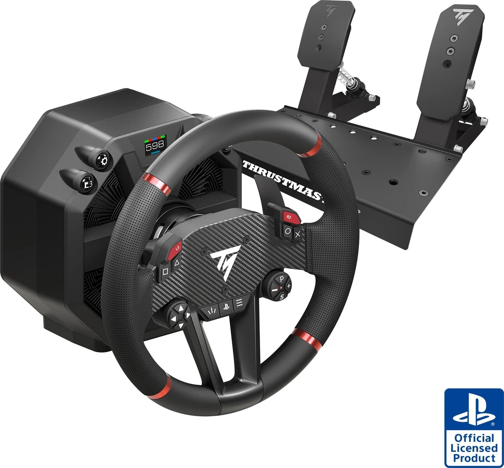Žaidimų vairas Thrustmaster Steering Wheel T598, juodas
