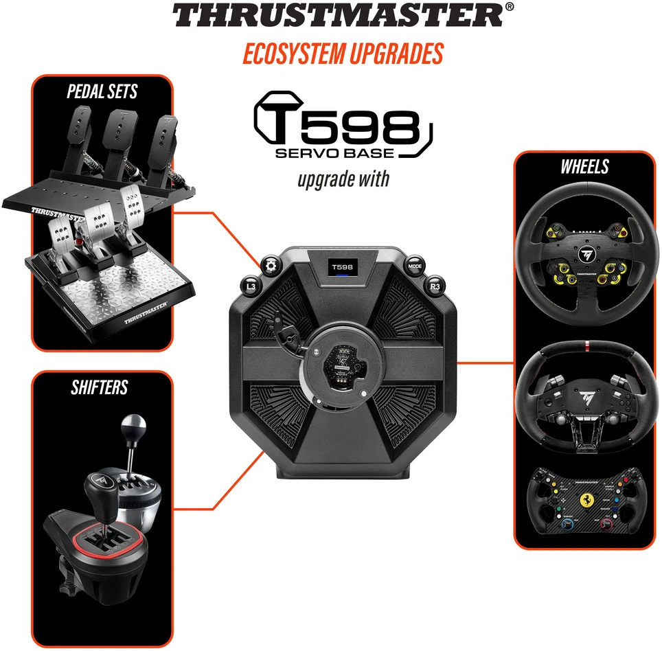 „Thrustmaster T598-P“ servo bazė