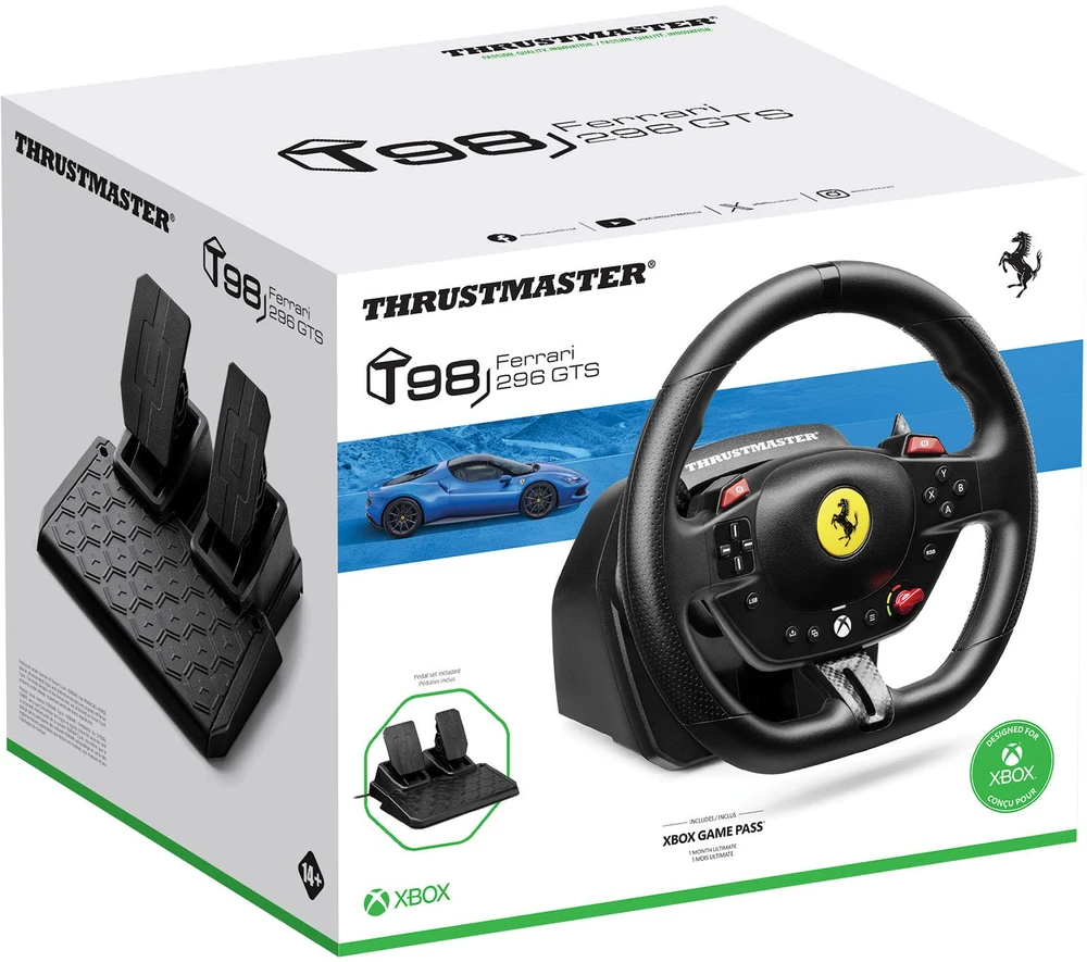 „Thrustmaster T98 Ferrari 296 GTS“
