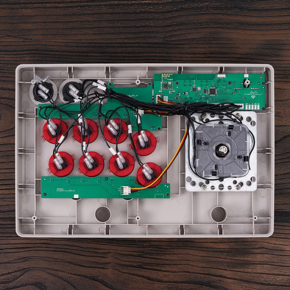 8BitDo Arcade Stick Switch ir PC (pilkas)