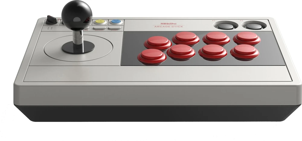 8BitDo Arcade Stick Switch ir PC (pilkas)