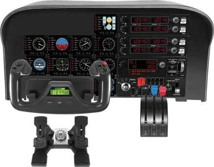 Vairasvirtė Logitech G Saitek Pro Flight Multi Panel USB (945-000009)