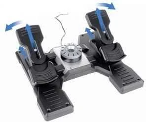 Vairasvirtė Logitech G Saitek PRO Flight Rudder Pedals USB (945-000005)