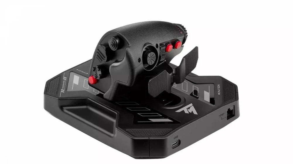 „Thrustmaster“ valdymo svirtis „Sol-6“ droseliui | Juodas