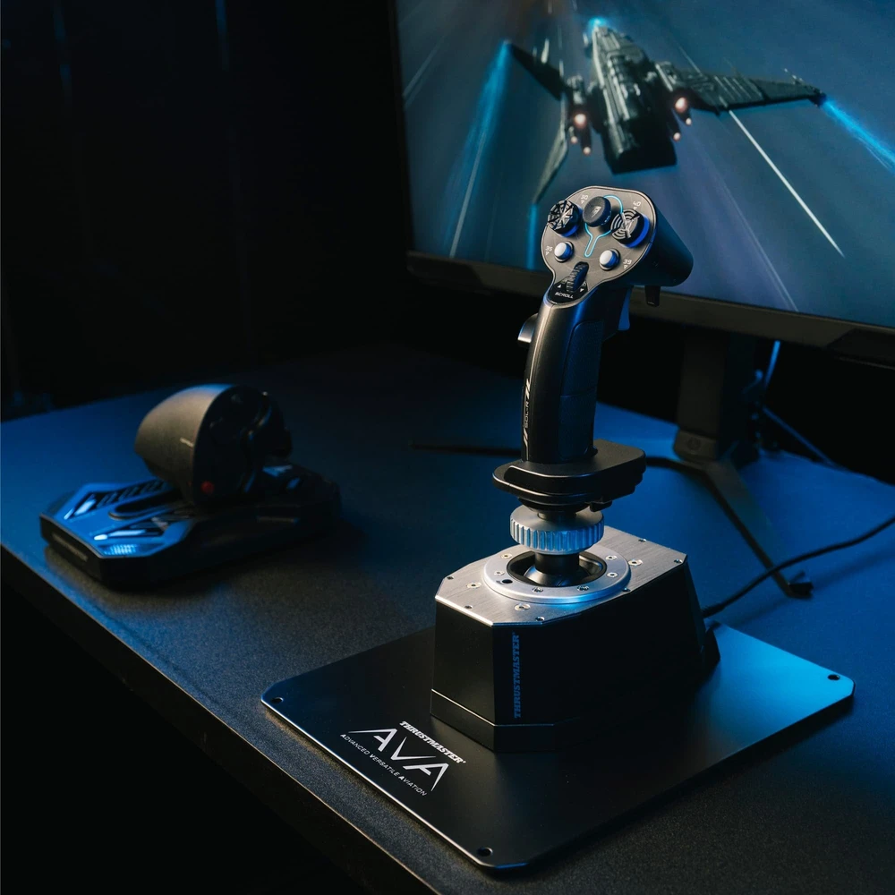 „Thrustmaster“ valdymo svirtis „Sol-6“ droseliui | Juodas