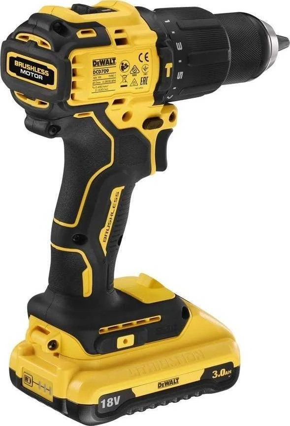 Įrankių komplektas DeWalt DCK2062M2T-QW(DCD709 + DCF809); 18 V; 2x4,0 Ah akum.