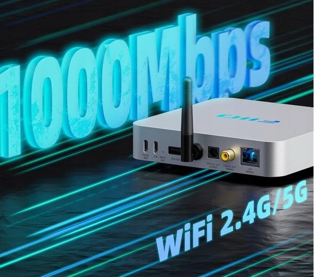 Vaizdo grotuvas Multimedijos grotuvas FiiO SR11 - sidabrinis - Grotuvas sieciowy audio