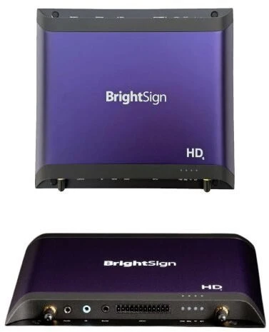 Vaizdo grotuvas Carruzzo BrightSign HD1026 skaitmeninis grotuvas Juoda 4K Ultra HD 3840 x 2160 pikseliai „Wi-Fi“