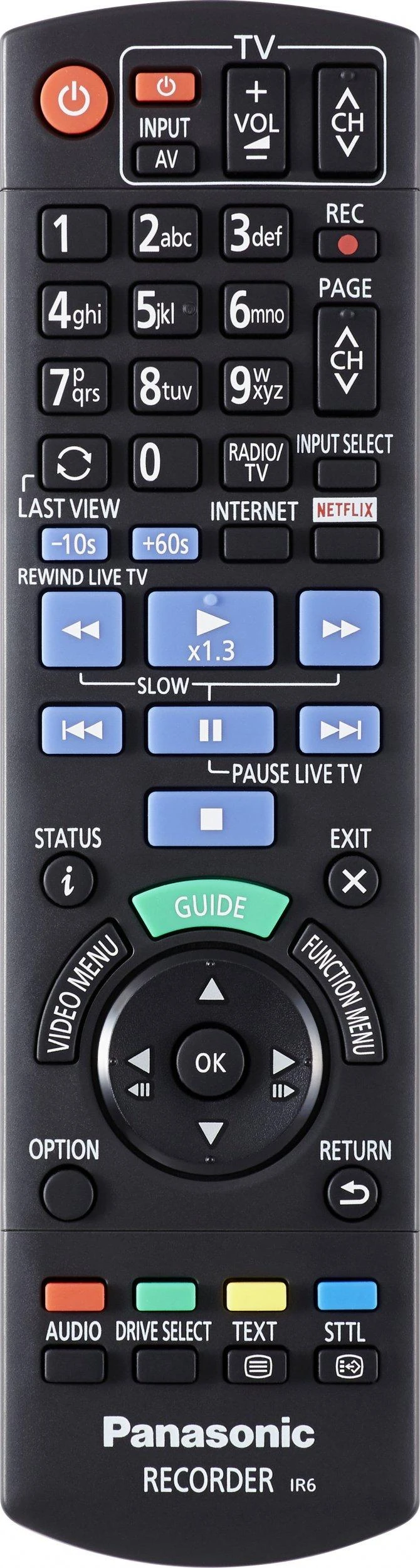 Vaizdo grotuvas Panasonic DMR-BST765AG UHD Blu-ray įrašymo įrenginys 500 GB HDD, Twin HD Imtuvas, Sidabrinė