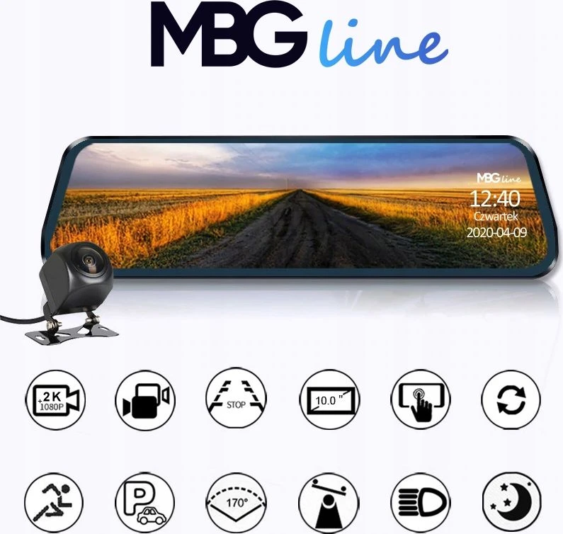 Vaizdo registratorius MBG LINE HS900 Pro Sony