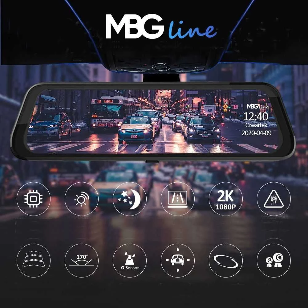 Vaizdo registratorius MBG LINE HS900 Pro Sony