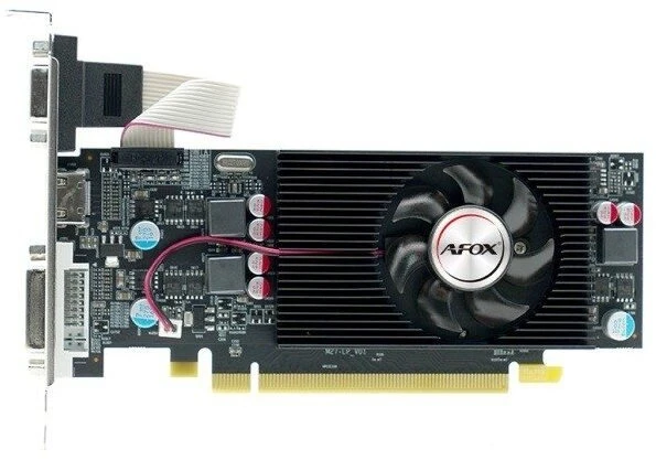 Afox Vaizdo plokštė - radeon r5 240 4gb ddr3 128bit dual dp lp single fan
