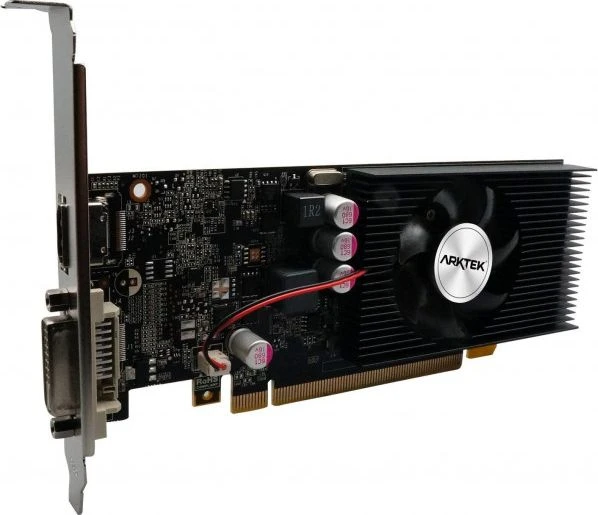 „Meta ARKTEK VGA NVIDIA GeForce GT 1030 2GB“, „GT 1030“, 2 GB GDDR5, 1xHDMI, 1xDVI