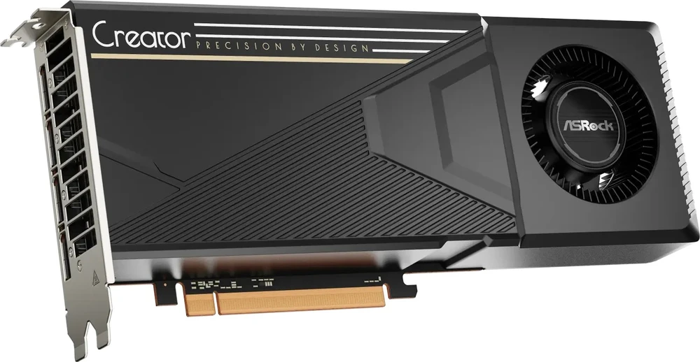 Grafikos plokštė ASRock Intel Arc Pro B70 Creator, 32GB GDDR6, 4x DisplayPort