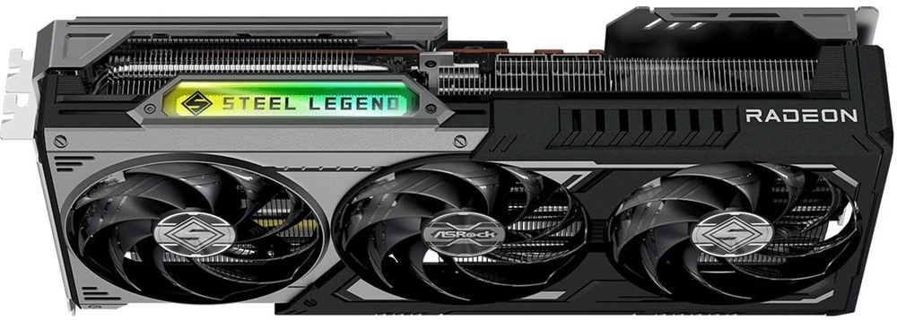 ASRock RX9070GRE Steel Legend Dark 12GB OC vaizdo plokštė