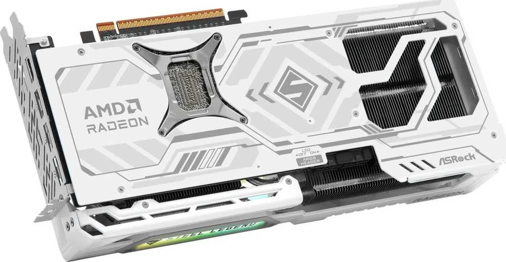 Vaizdo plokštė ASRock Radeon RX 9070 XT Steel Legend 16GB