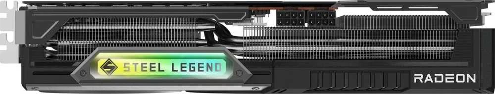 Vaizdo plokštė ASRock Radeon RX 9070 XT Steel Legend Dark 16GB