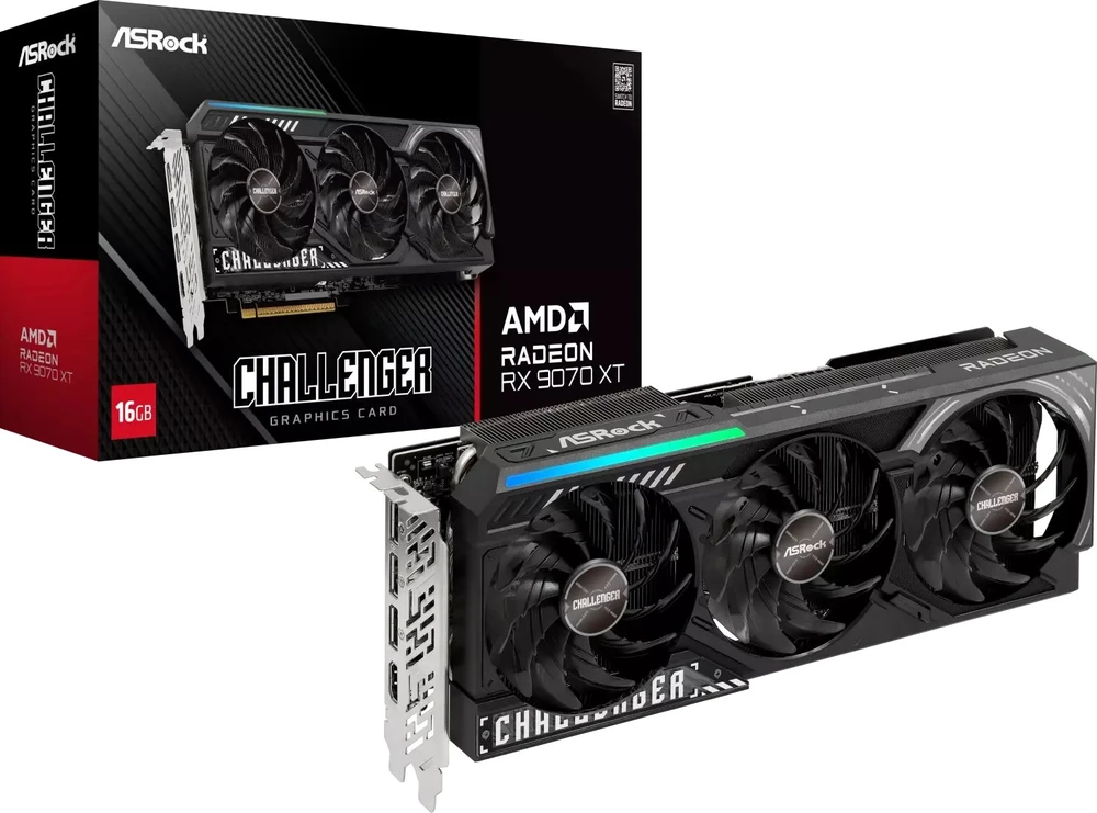 Asrock Radeon RX 9070 XT Challenger 16GB AMD GDDR6
