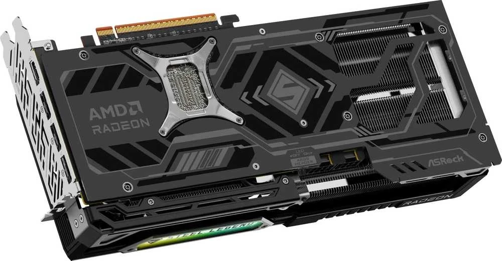 Vaizdo plokštė ASRock Radeon RX 9070 XT Steel Legend Dark 16GB