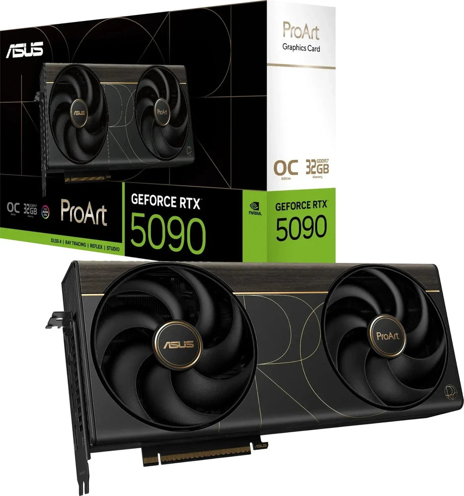 Vaizdo plokštė ASUS ProArt -RTX5090-O32G NVIDIA GeForce RTX 5090 32 GB GDDR7