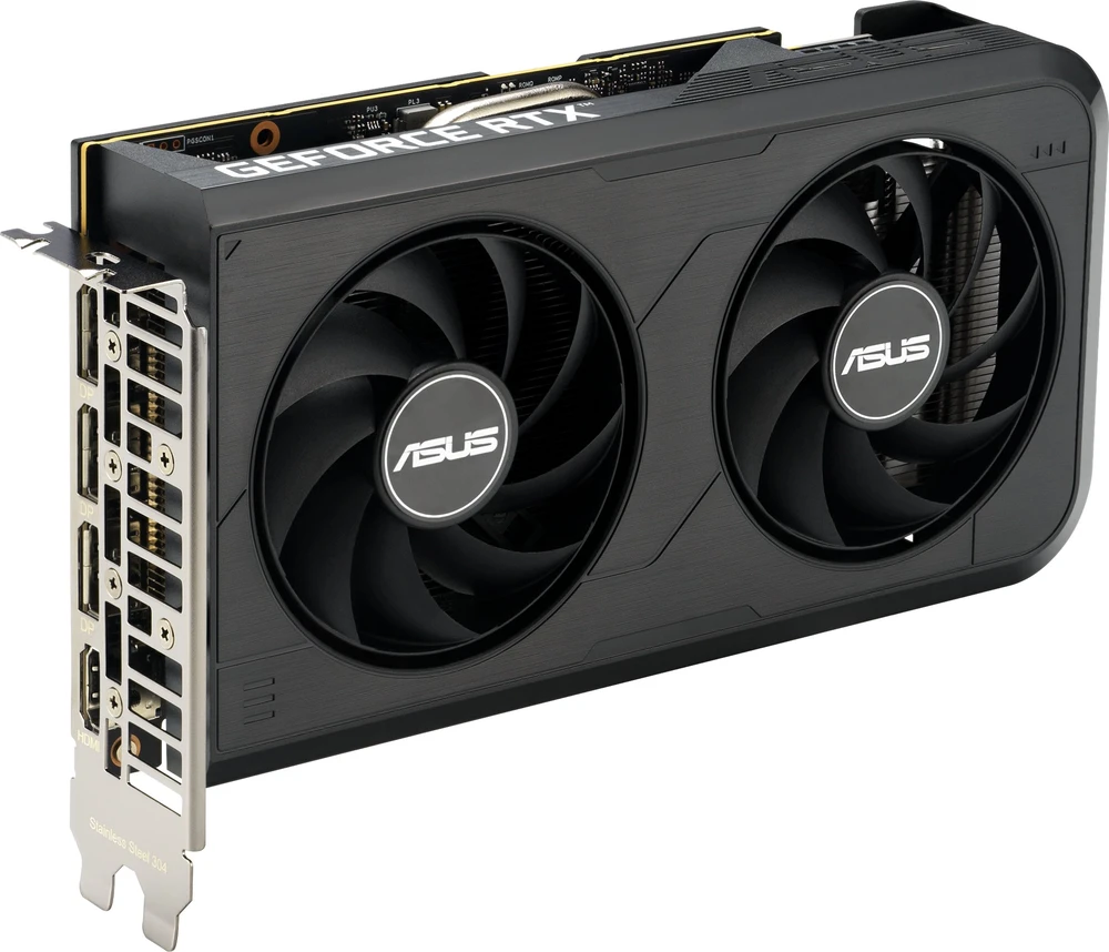 ASUS dviguba NVIDIA GeForce RTX 5050 8 GB OC vaizdo plokštė