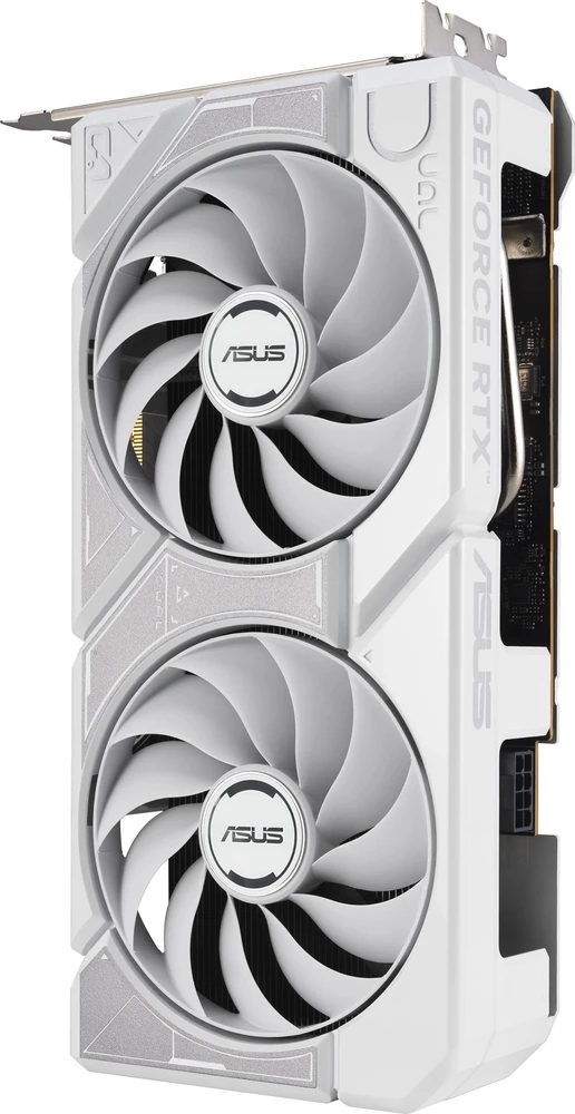 Vaizdo plokštė ASUS Dual GeForce RTX 5060 Baltas OC leidimas, 8192 MB GDDR7