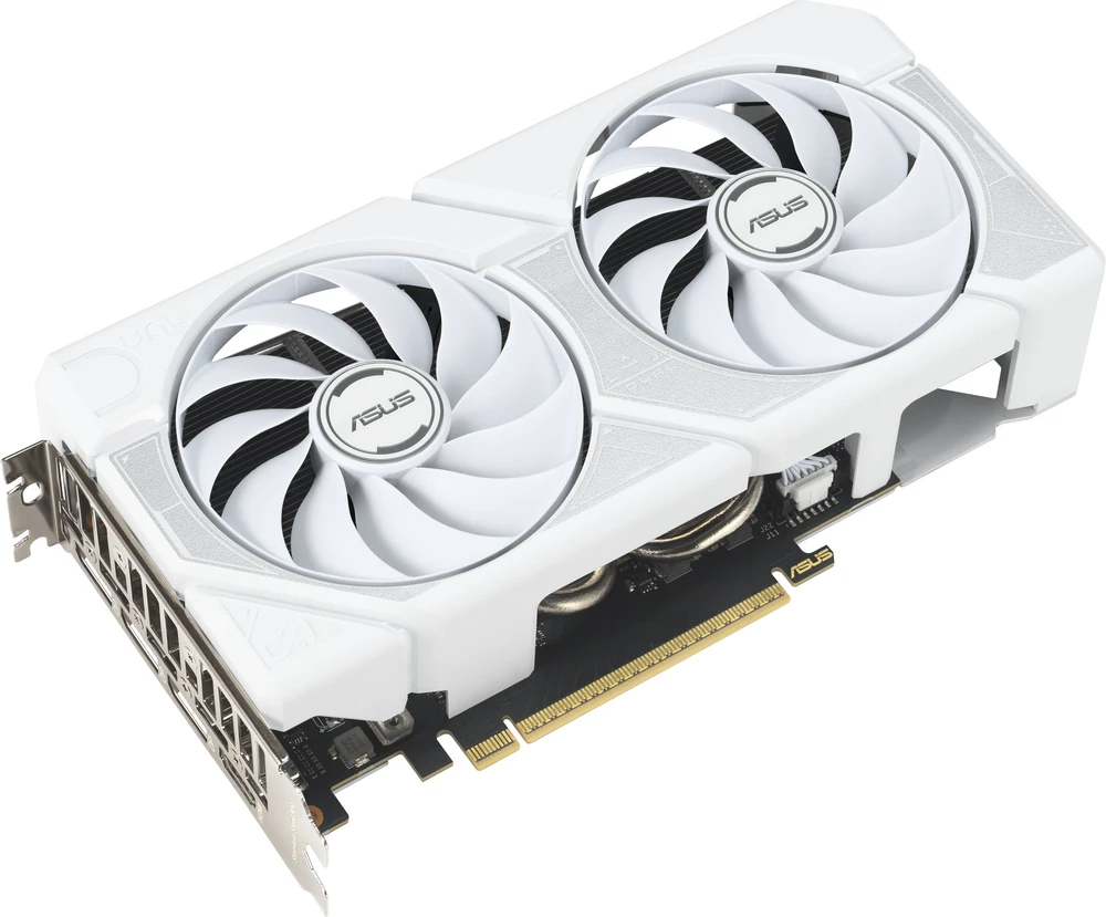 Vaizdo plokštė ASUS GeForce RTX 5060 Ti DUAL OC Baltas 16GB DLSS 4