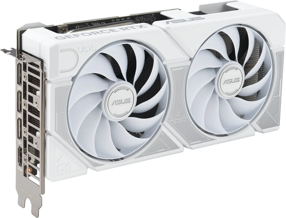Vaizdo plokštė ASUS GeForce RTX 5060 Ti DUAL OC Baltas 16GB DLSS 4