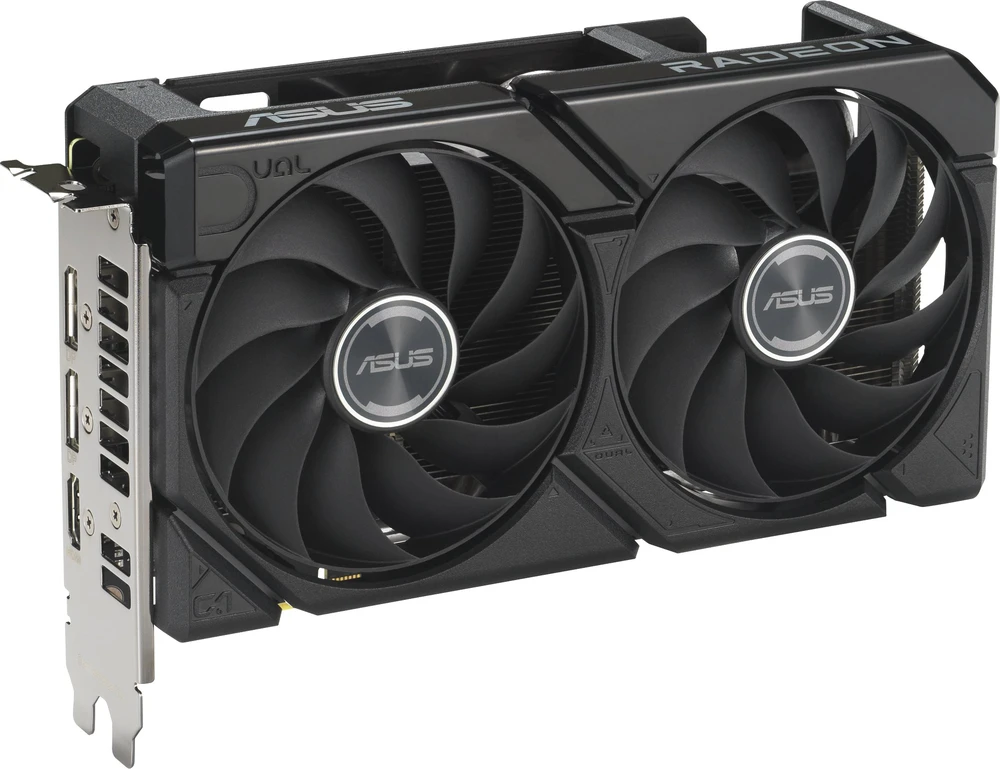 Vaizdo plokštė ASUS Dual -RX9060XT-16G AMD Radeon RX 9060 XT 16 GB GDDR6