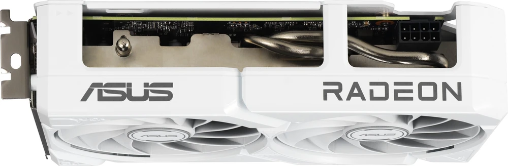 Vaizdo plokštė ASUS Dual Radeon RX 9060 XT Baltas Edition, 16384 MB GDDR6