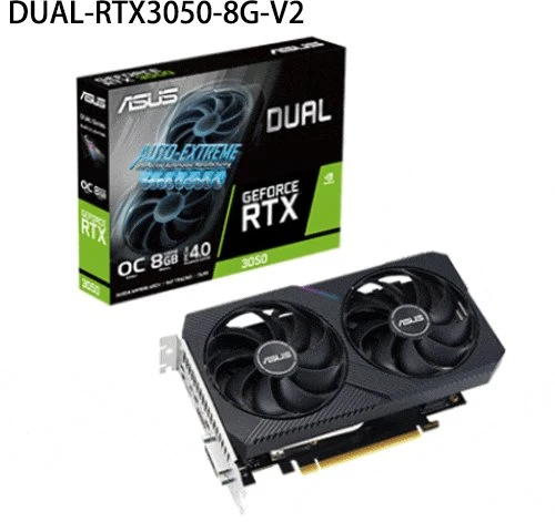 Vaizdo plokštė Asus DUAL-RTX3050-8G-V2 (4711081772477)