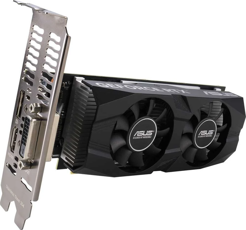 Vaizdo plokštė ASUS GeForce RTX 3050 OC 6GB GDDR6 žemo profilio (Low Profile) 90YV0KQ0-M0NA00