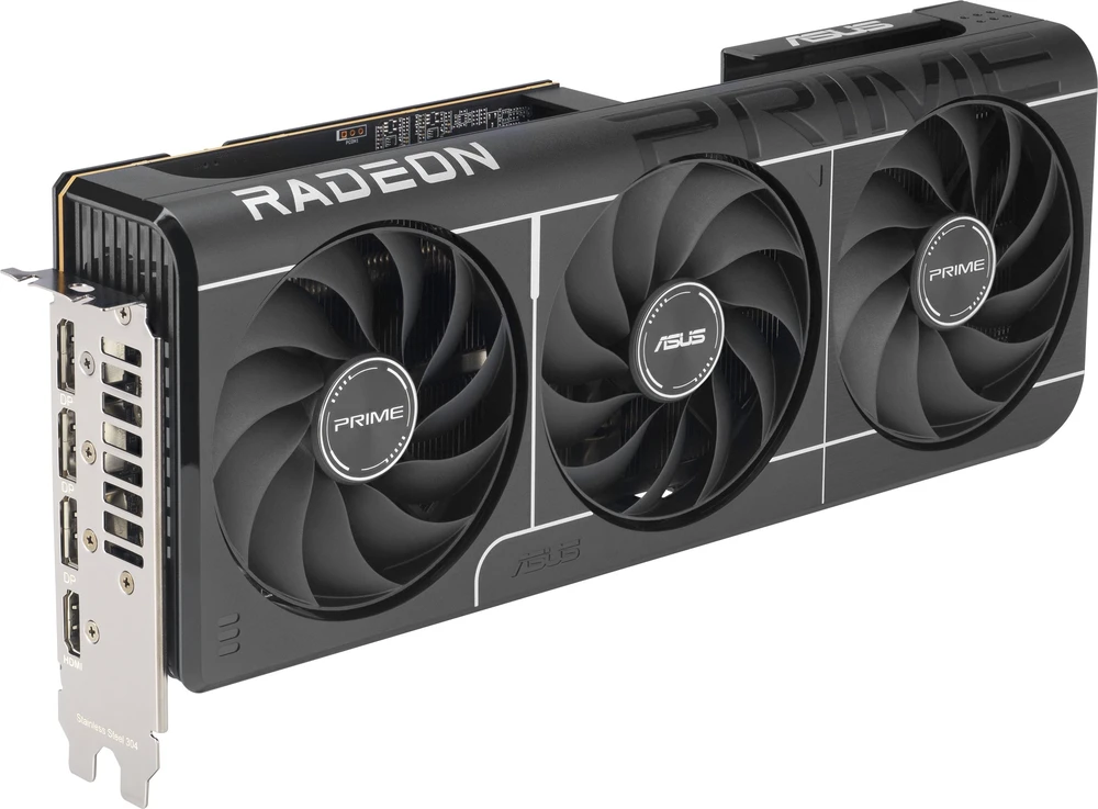 Vaizdo plokštė Nezatříděno ASUS Prime Radeon RX 9070 EVO OC Edition, 16384 MB GDDR6
